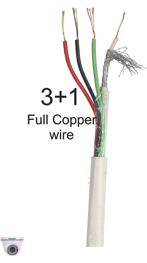 3+1 CABLE CCTV